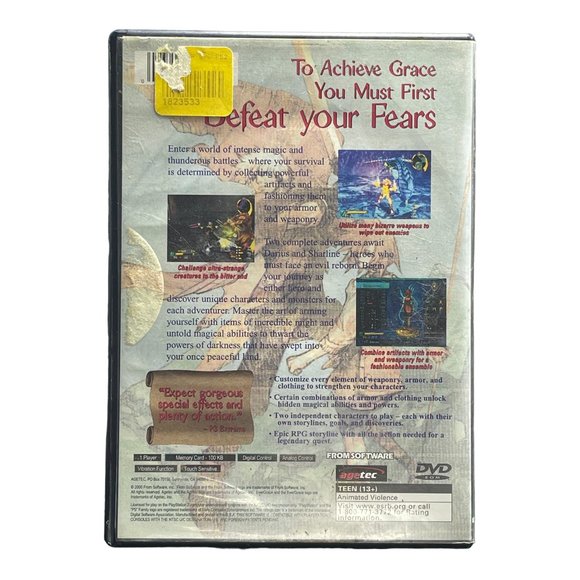 Evergrace (Sony PlayStation 2 PS2 2000) No Manual - Picture 3 of 3